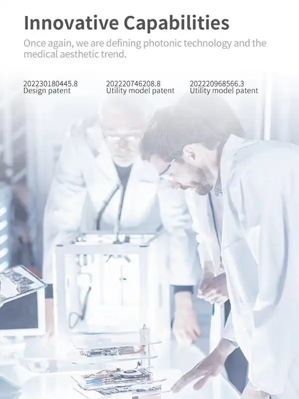 patented product for LED photon machine