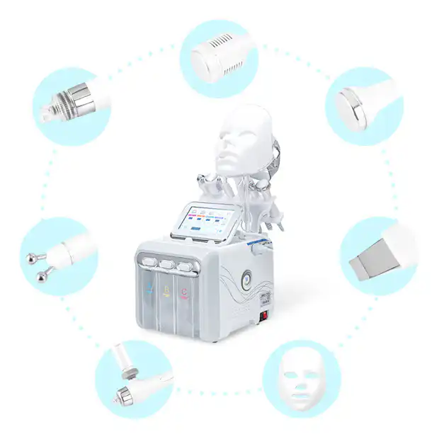 1 hydrodermabrasion machine front view
