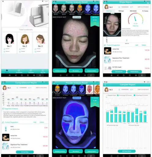 skin surface analysis machine