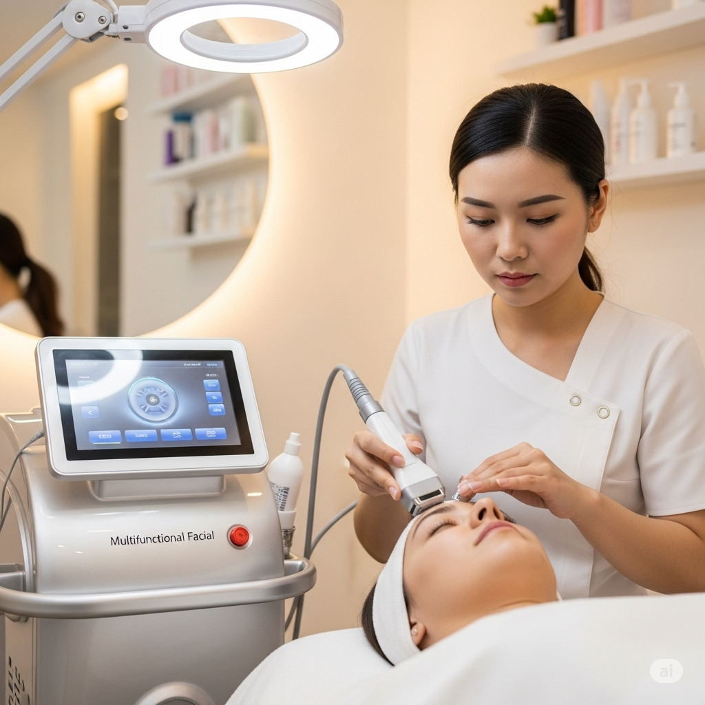 5 in 1 multifunction beauty machine