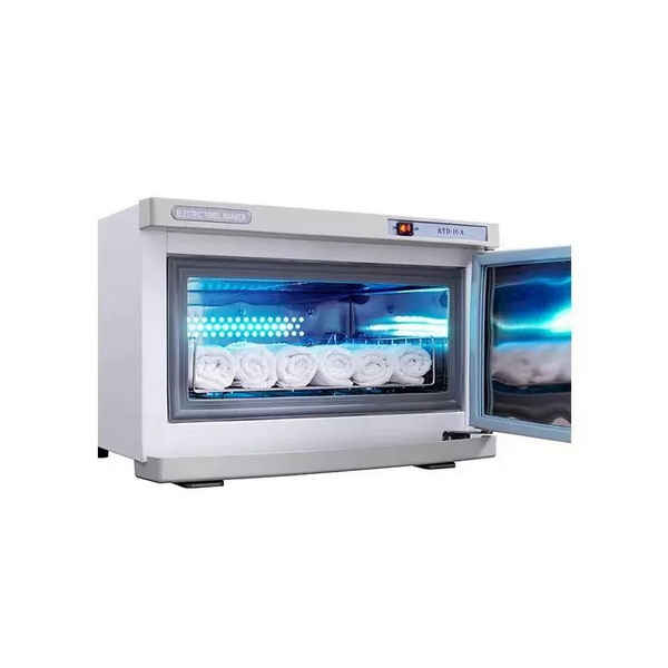 hot towel cabinet with UV