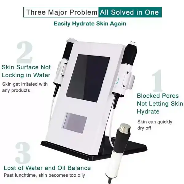 1 oxygen facial machine deep cleansing hydration facial