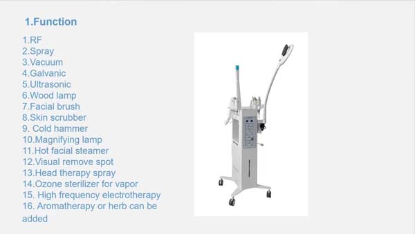 Professional multifunction skin tightening device