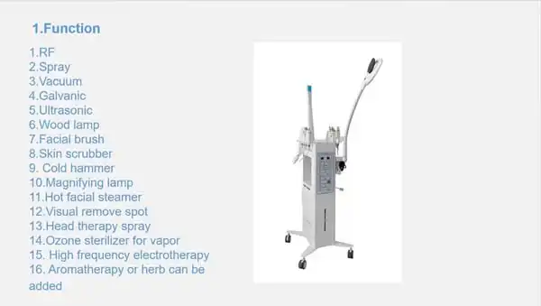 multifunction facial beauty machine professional multifunction skin tightening