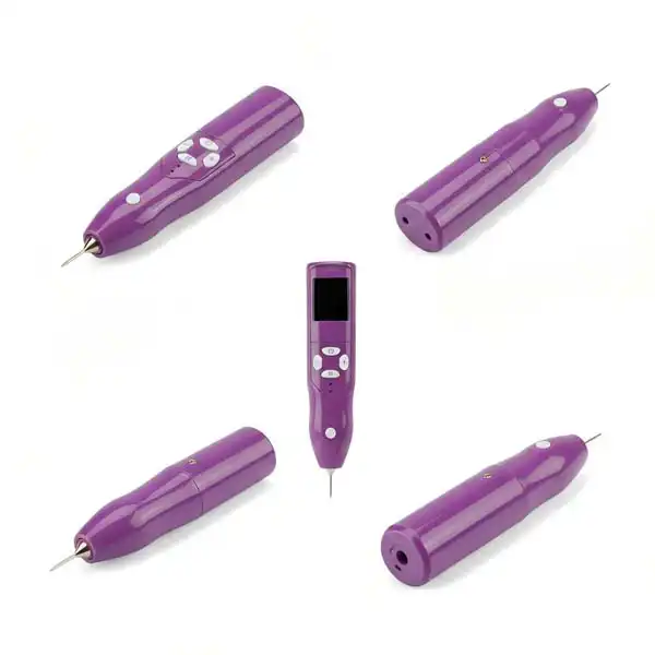 Plasma shower handpiece used in a clinical comparison of plasma devices