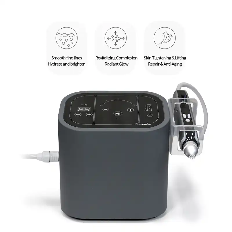 Mini portable hydrodermabrasion machine for mobile estheticians