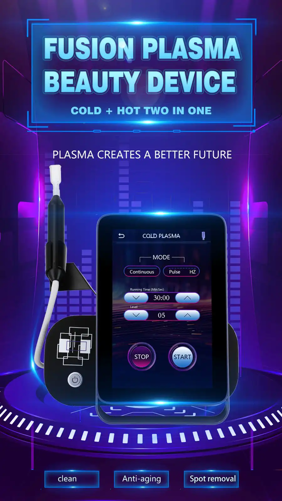 cold plasma facial machine​